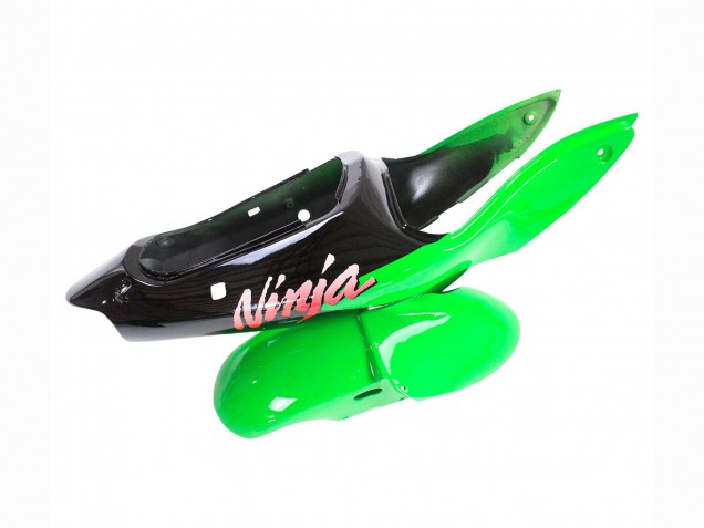 Carenado Moto Kawasaki ZX6R 1998-1999 - Verde Blanco Negro Brillante