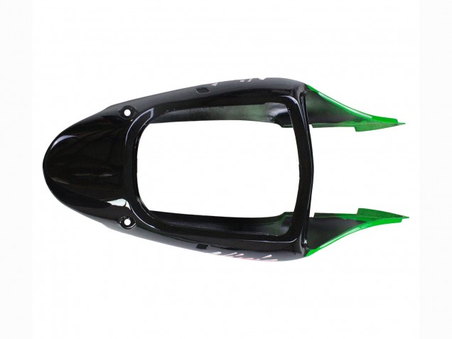 Carenado Moto Kawasaki ZX6R 1998-1999 - Verde Blanco Negro Brillante