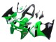 Carenado Moto Kawasaki ZX6R 1998-1999 - Verde Blanco Negro Brillante