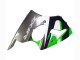 Carenado Moto Kawasaki ZX6R 1998-1999 - Verde Blanco Azul Oscuro Plata