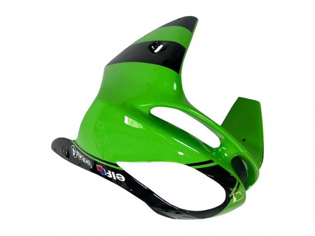 Carenado Moto Kawasaki ZX6R 1998-1999 - Verde Negro Brillante Elf Bridgestone