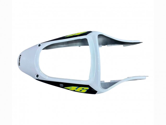 Carenado Moto Kawasaki ZX6R 2000-2002 - Blanco Rojo Negro