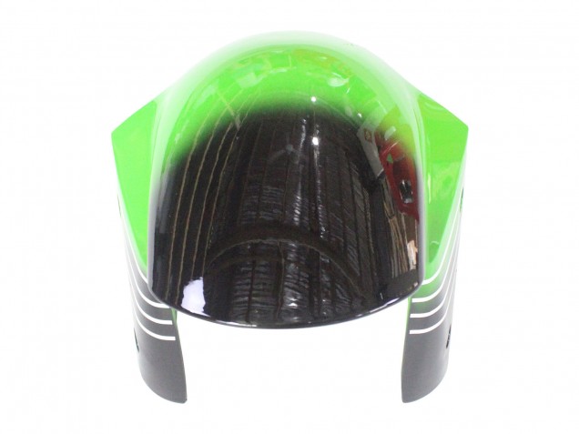 Carenado Moto Kawasaki ZX6R 2003-2004 - Verde Blanco Negro