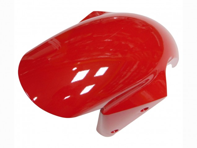 Carenado Moto Kawasaki ZX6R 2003-2004 - Blanco Rojo