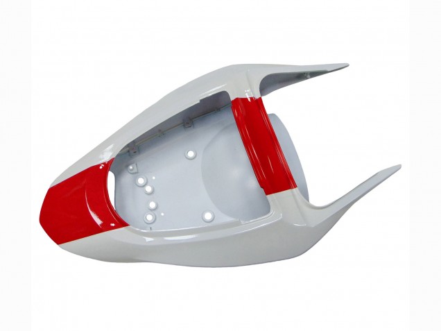 Carenado Moto Kawasaki ZX6R 2003-2004 - Blanco Rojo