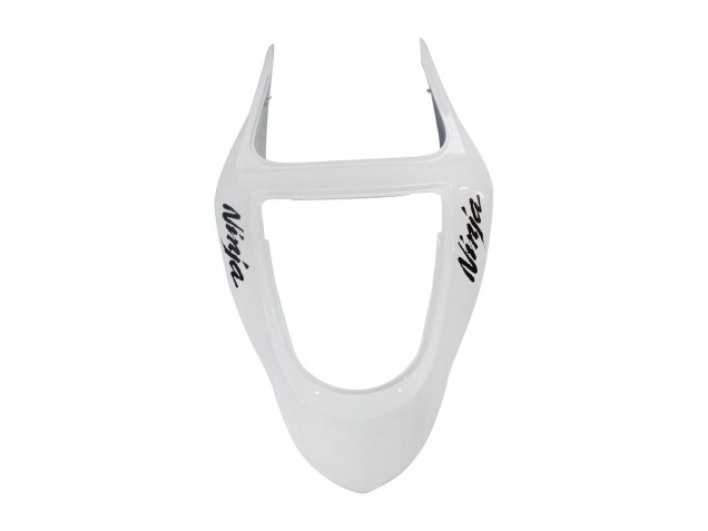 Carenado Moto Kawasaki ZX6R 2003-2004 - Blanco Negro Calcomanías