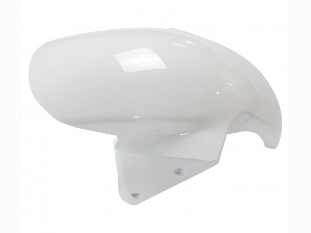 Carenado Moto Kawasaki ZX6R 2003-2004 - Blanco Negro Calcomanías