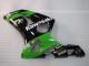 Carenado Moto Kawasaki ZX6R 2003-2004 - Verde Negro Elf Bridgestone