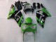 Carenado Moto Kawasaki ZX6R 2003-2004 - Verde Negro Elf Bridgestone