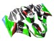 Carenado Moto Kawasaki ZX6R 2005-2006 - Verde Rojo Negro Elf 66