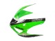 Carenado Moto Kawasaki ZX6R 2005-2006 - Verde Rojo Negro Elf 66