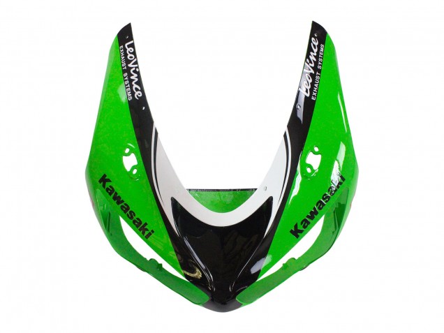 Carenado Moto Kawasaki ZX6R 2005-2006 - Verde Rojo Negro Elf 66