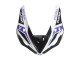 Carenado Moto Kawasaki ZX6R 2005-2006 - Blanco Púrpura Negro Rizoma Playboy DENSO