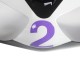 Carenado Moto Kawasaki ZX6R 2005-2006 - Blanco Púrpura Negro Rizoma Playboy DENSO