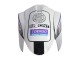 Carenado Moto Kawasaki ZX6R 2005-2006 - Blanco Púrpura Negro Rizoma Playboy DENSO