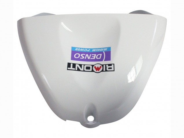 Carenado Moto Kawasaki ZX6R 2005-2006 - Blanco Púrpura Negro Rizoma Playboy DENSO
