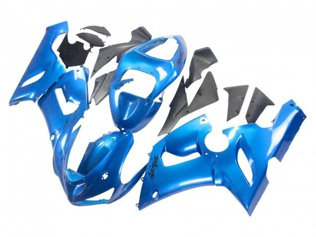 Carenado Moto Kawasaki ZX6R 2005-2006 - Azul Brillante