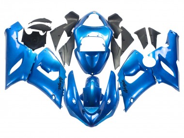 Carenado Moto Kawasaki ZX6R 2005-2006 - Azul Brillante