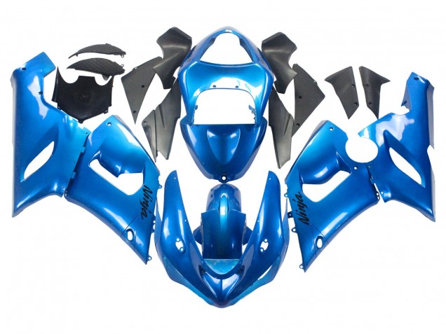 Carenado Moto Kawasaki ZX6R 2005-2006 - Azul Brillante