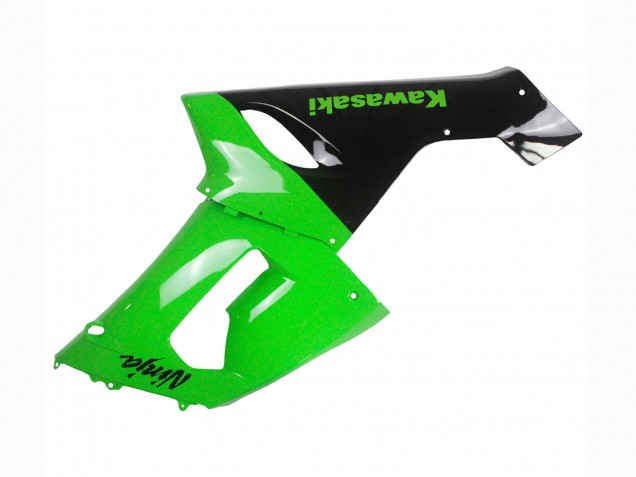 Carenado Moto Kawasaki ZX6R 2005-2006 - Verde Negro Ninja