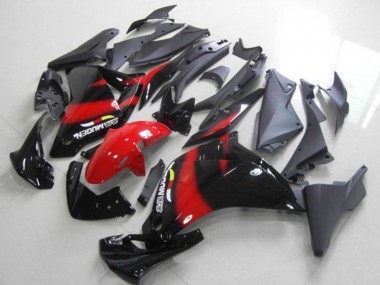 Carenados Moto Honda CBR250RR 2011-2015 - Negro Brillante Rojo