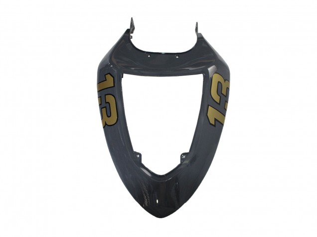 Carenado Moto Kawasaki ZX6R 2005-2006 - Gris Oscuro Negro