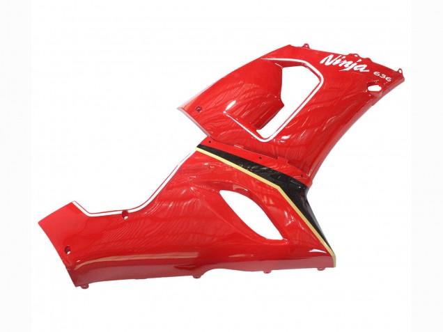 Carenado Moto Kawasaki ZX6R 2005-2006 - Rojo Amarillo Negro