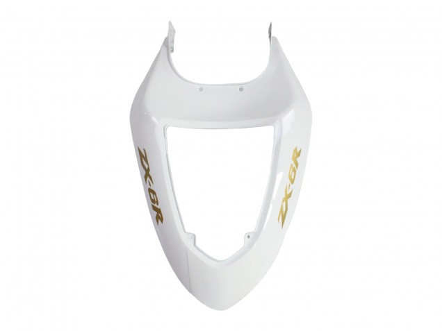 Carenado Moto Kawasaki ZX6R 2005-2006 - Blanco Negro Oro Ninja