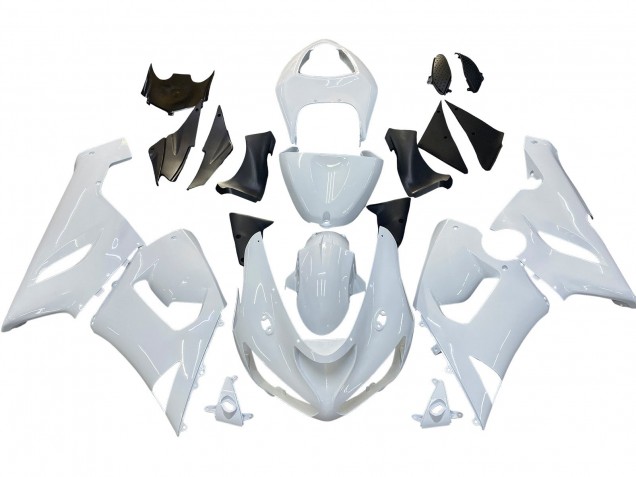 Carenado Moto Kawasaki ZX6R 2005-2006 - Blanco