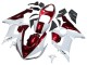 Carenado Moto Kawasaki ZX6R 2005-2006 - Blanco Rojo