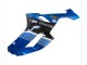 Carenado Moto Kawasaki ZX6R 2007-2008 - Negro Azul Elf