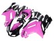 Carenado Moto Kawasaki ZX6R 2007-2008 - Negro Rosa Ninja