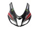 Carenado Moto Kawasaki ZX6R 2007-2008 - Negro Blanco Rojo Blanco Nieve Calcomanía Ninja Elf