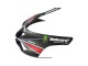 Carenado Moto Kawasaki ZX6R 2007-2008 - Negro Blanco Rojo Blanco Nieve Calcomanía Ninja Elf