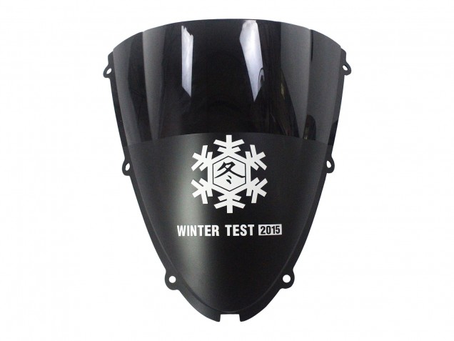 Carenado Moto Kawasaki ZX6R 2007-2008 - Negro Blanco Rojo Blanco Nieve Calcomanía Ninja Elf