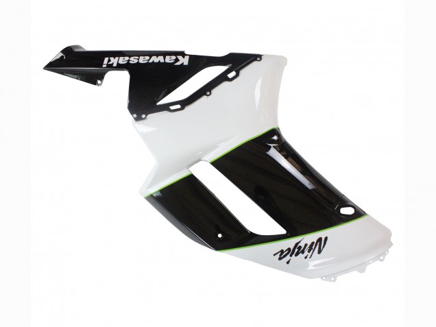 Carenado Moto Kawasaki ZX6R 2007-2008 - Negro Blanco Ninja
