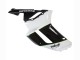 Carenado Moto Kawasaki ZX6R 2007-2008 - Negro Blanco Ninja