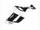 Carenado Moto Kawasaki ZX6R 2007-2008 - Negro Blanco Ninja