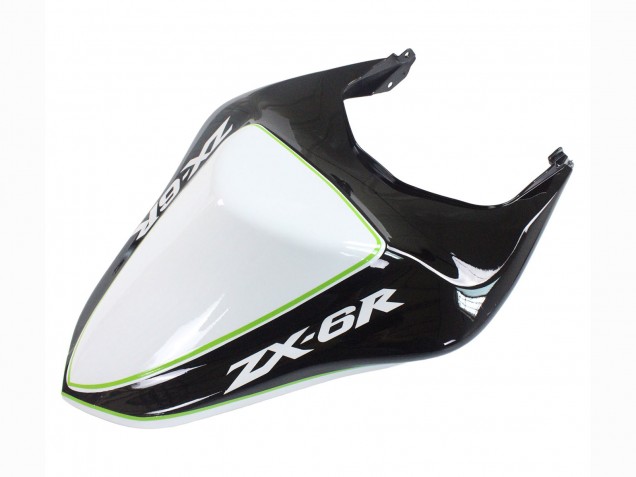 Carenado Moto Kawasaki ZX6R 2007-2008 - Negro Blanco Ninja