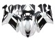 Carenado Moto Kawasaki ZX6R 2007-2008 - Negro Blanco Ninja