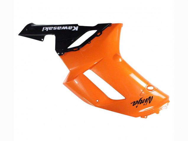 Carenado Moto Kawasaki ZX6R 2007-2008 - Naranja Negro Ninja