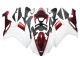Carenados Moto Kawasaki ZX6R 2007-2008 - Blanco Rojo