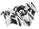 Carenados Moto Kawasaki ZX6R 2007-2008 - Blanco Negro