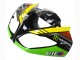 Carenado Moto Kawasaki ZX6R 2009-2012 - Verde Negro Brillante Amarillo Blanco Rojo Elf Monstruo