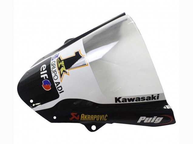 Carenado Moto Kawasaki ZX6R 2009-2012 - Verde Negro Brillante Amarillo Blanco Rojo Elf Monstruo