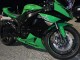 Carenado Moto Kawasaki ZX6R 2009-2012 - Verde Negro Brillante