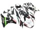 Carenado Moto Kawasaki ZX6R 2009-2012 - Blanco Rojo Negro Verde