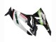 Carenado Moto Kawasaki ZX6R 2009-2012 - Blanco Rojo Negro Verde