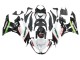 Carenado Moto Kawasaki ZX6R 2009-2012 - Blanco Rojo Negro Verde
