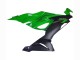 Carenado Moto Kawasaki ZX6R 2019-2022 - Verde Negro Mate